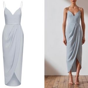SHONA JOY- Powder Blue Cocktail Dress